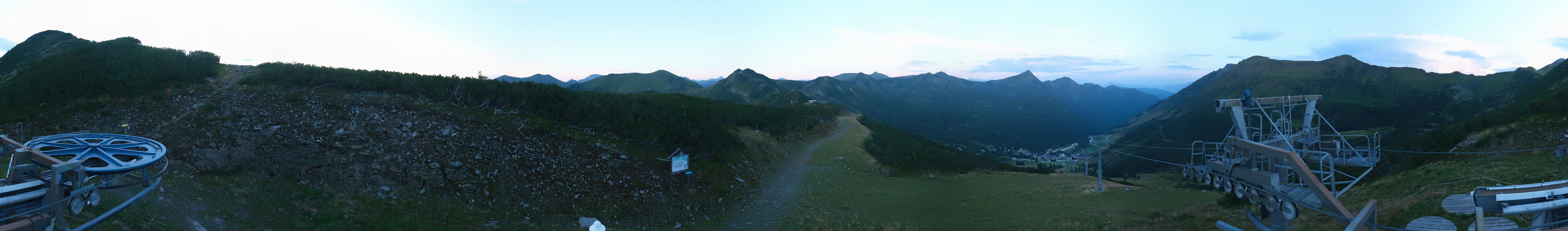 Archiv Foto Webcam Planneralm, Bergstation Plannereckbahn