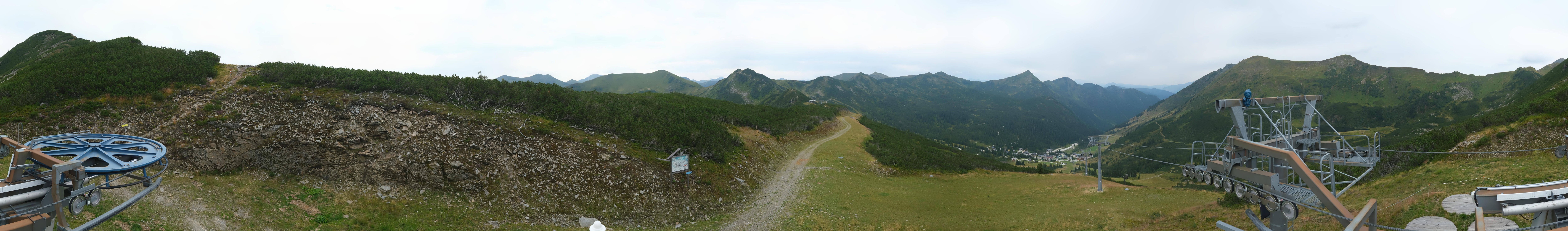 Archiv Foto Webcam Planneralm, Bergstation Plannereckbahn