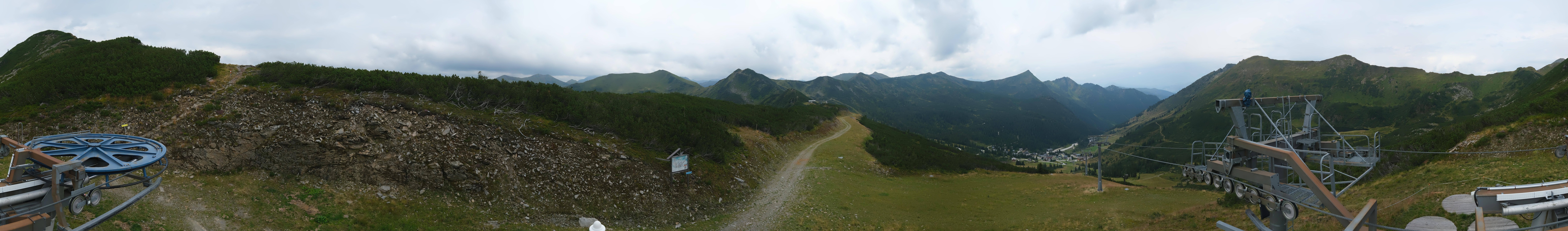 Archiv Foto Webcam Planneralm, Bergstation Plannereckbahn