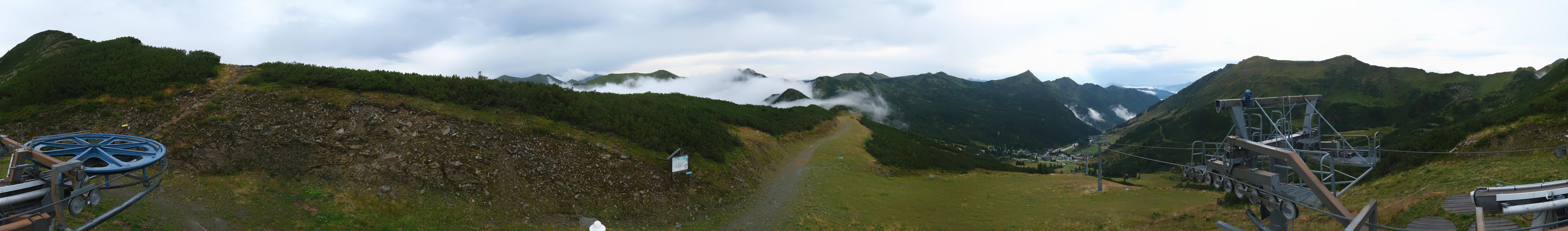 Archiv Foto Webcam Planneralm, Bergstation Plannereckbahn