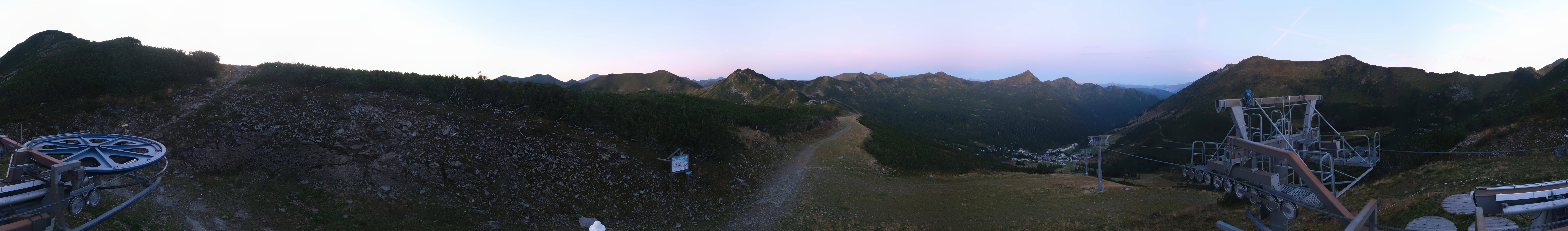 Archiv Foto Webcam Planneralm, Bergstation Plannereckbahn