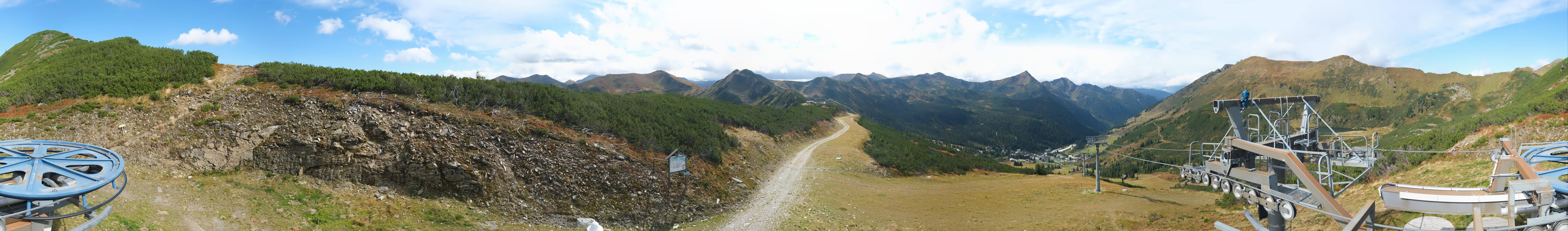 Archiv Foto Webcam Planneralm, Bergstation Plannereckbahn