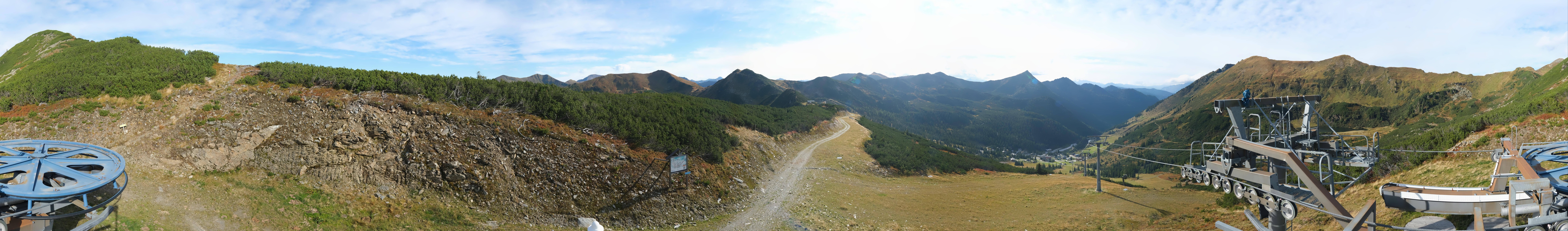 Archiv Foto Webcam Planneralm, Bergstation Plannereckbahn