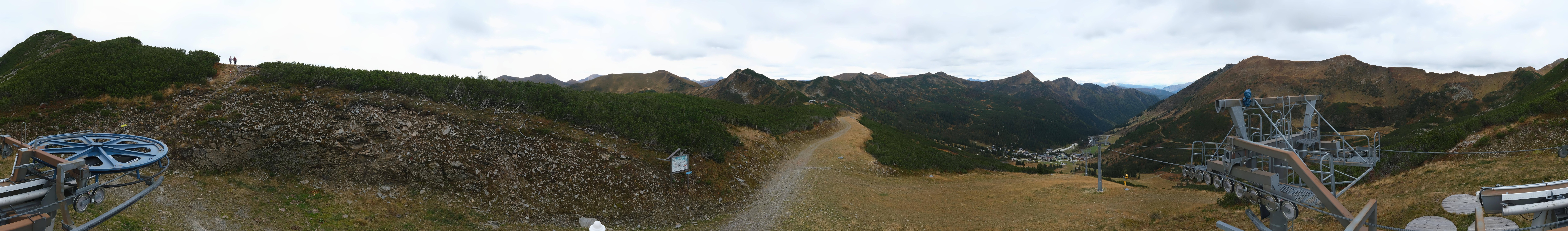 Archiv Foto Webcam Planneralm, Bergstation Plannereckbahn