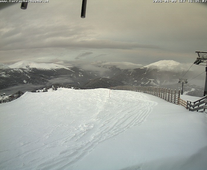 Archiv Foto Webcam Bergstation Kornockbahn, Turracher Höhe