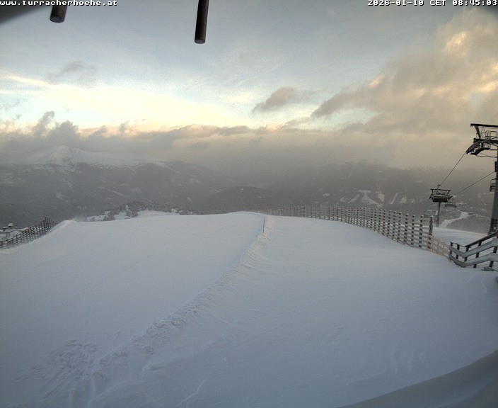 Archiv Foto Webcam Bergstation Kornockbahn, Turracher Höhe