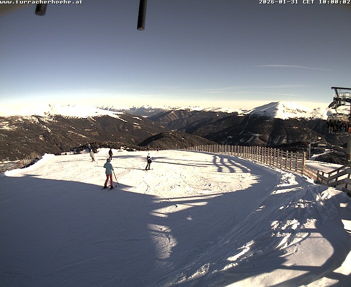 Archiv Foto Webcam Bergstation Kornockbahn, Turracher Höhe