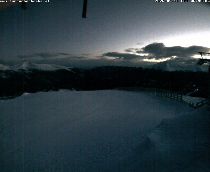 Archiv Foto Webcam Bergstation Kornockbahn, Turracher Höhe