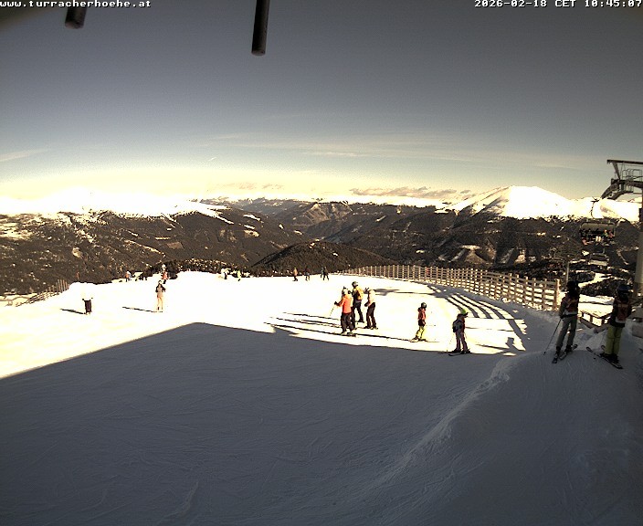 Archiv Foto Webcam Bergstation Kornockbahn, Turracher Höhe