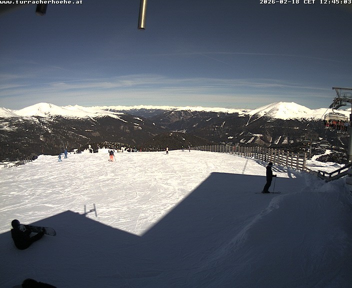 Archiv Foto Webcam Bergstation Kornockbahn, Turracher Höhe