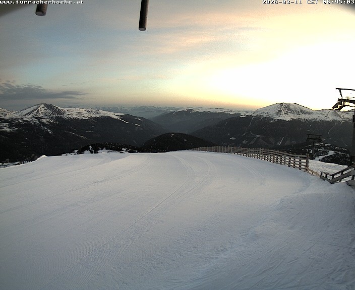 Archiv Foto Webcam Bergstation Kornockbahn, Turracher Höhe