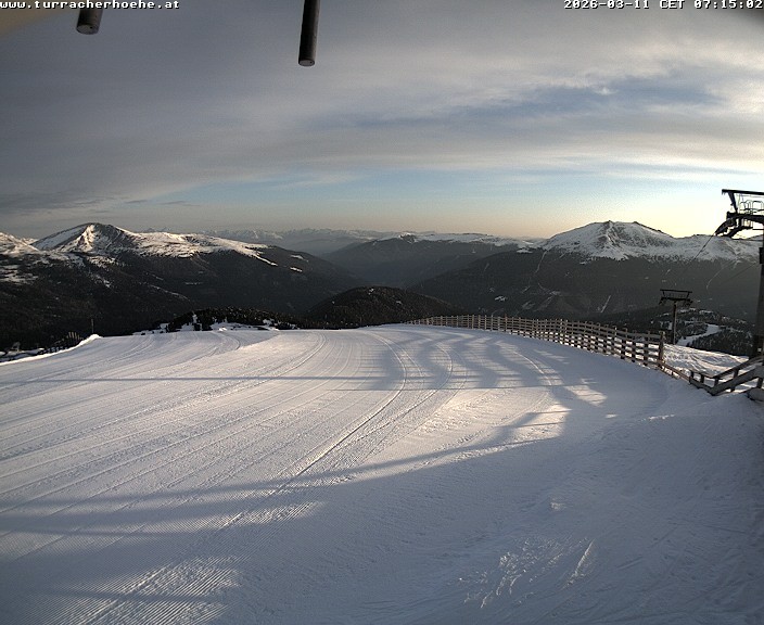 Archiv Foto Webcam Bergstation Kornockbahn, Turracher Höhe