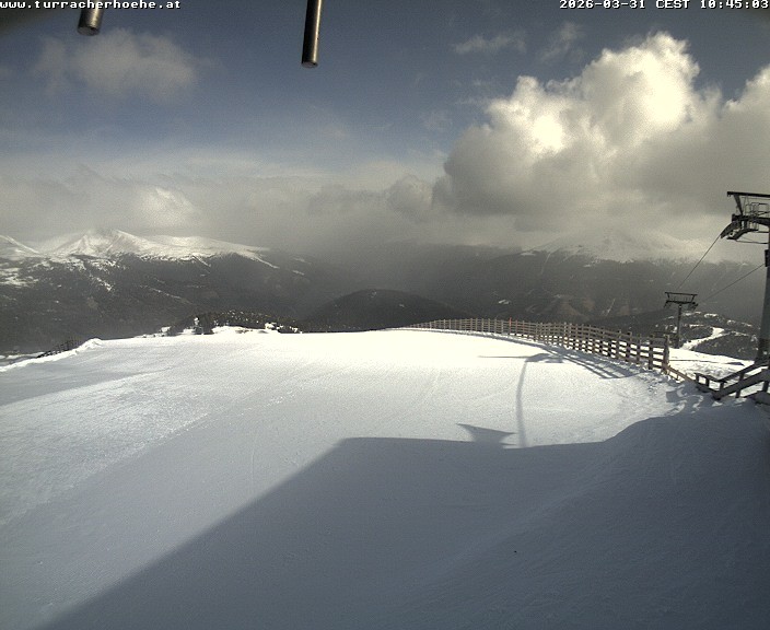 Archiv Foto Webcam Bergstation Kornockbahn, Turracher Höhe