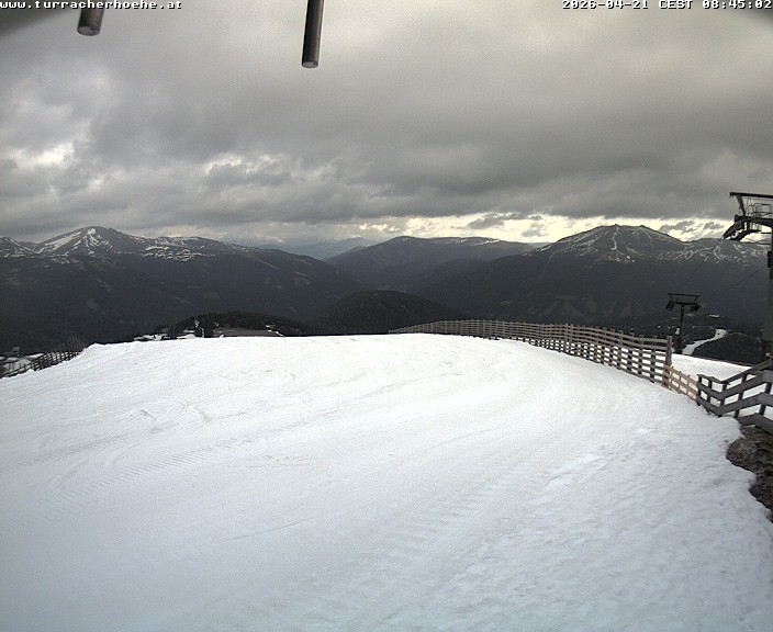 Archiv Foto Webcam Bergstation Kornockbahn, Turracher Höhe