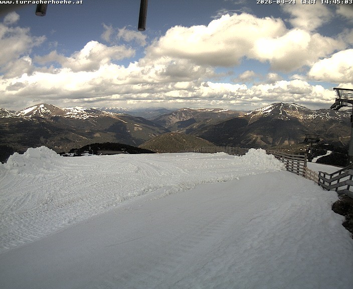 Archiv Foto Webcam Bergstation Kornockbahn, Turracher Höhe