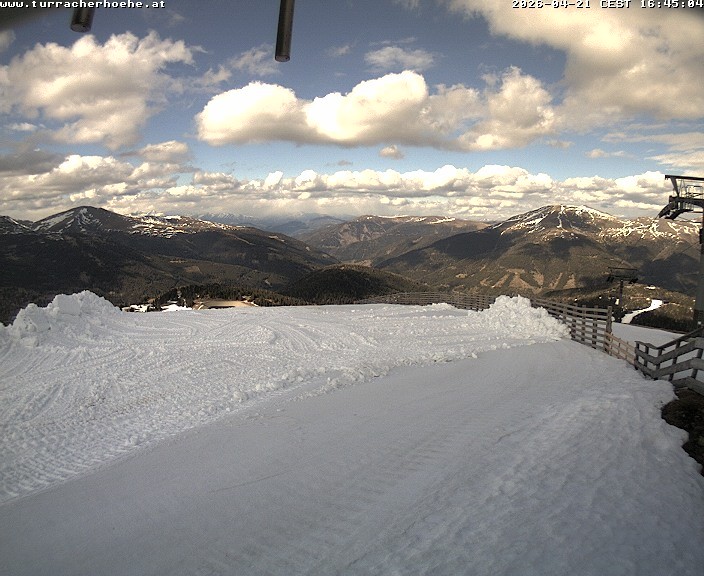 Archiv Foto Webcam Bergstation Kornockbahn, Turracher Höhe