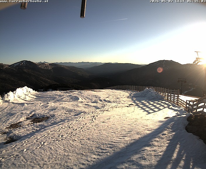 Archiv Foto Webcam Bergstation Kornockbahn, Turracher Höhe