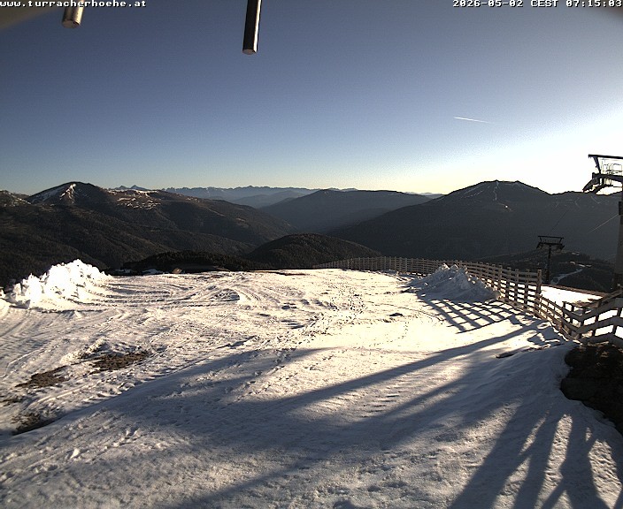 Archiv Foto Webcam Bergstation Kornockbahn, Turracher Höhe