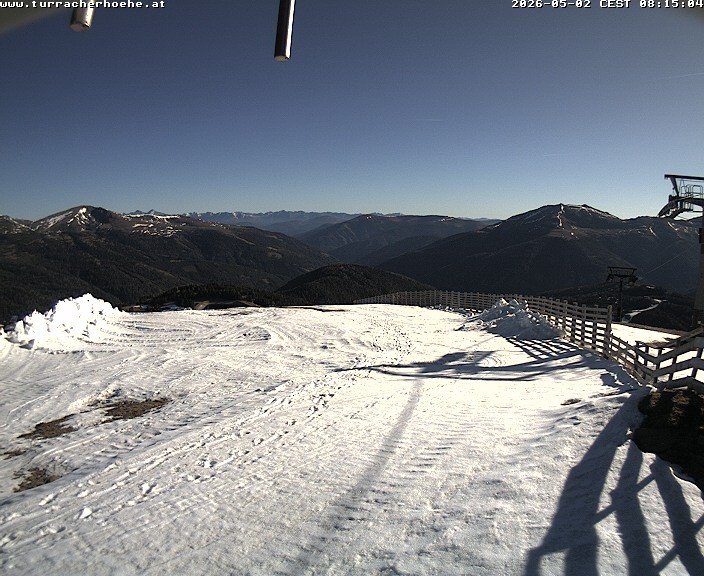 Archiv Foto Webcam Bergstation Kornockbahn, Turracher Höhe