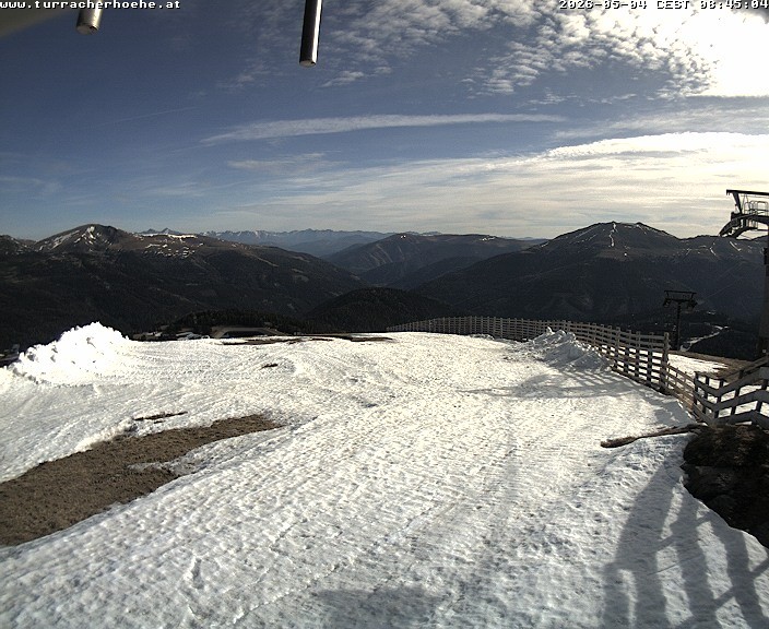 Archiv Foto Webcam Bergstation Kornockbahn, Turracher Höhe