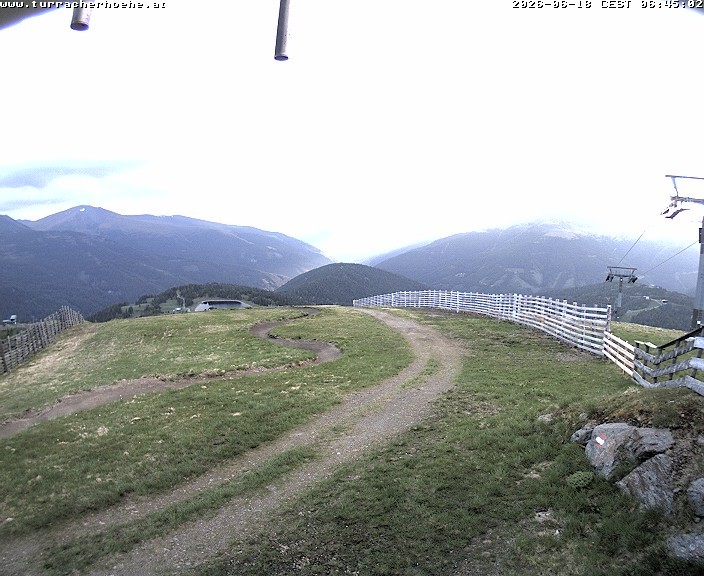 Archiv Foto Webcam Bergstation Kornockbahn, Turracher Höhe