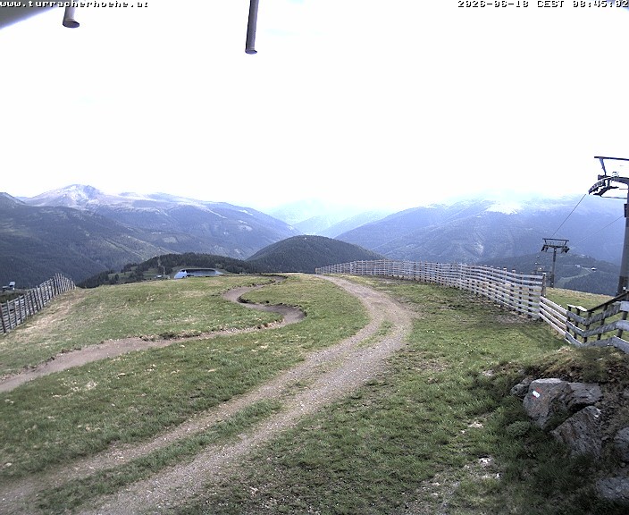 Archiv Foto Webcam Bergstation Kornockbahn, Turracher Höhe