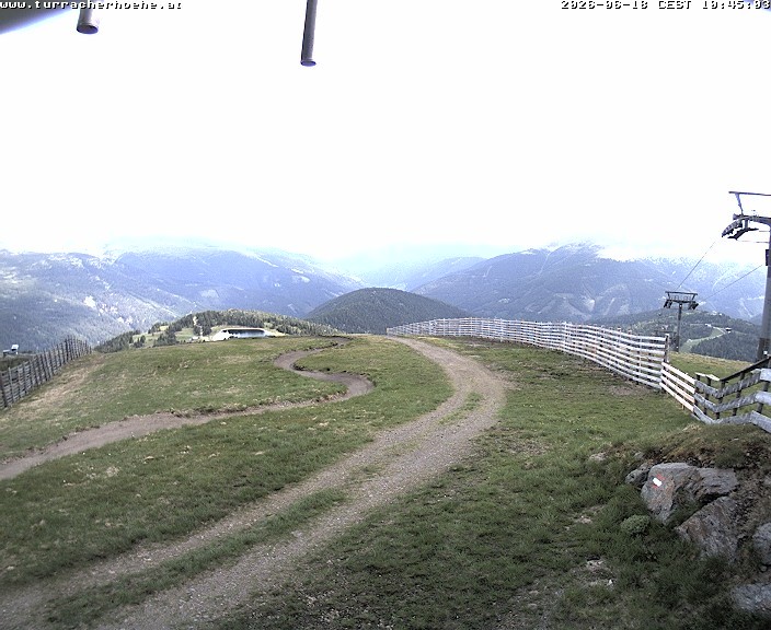 Archiv Foto Webcam Bergstation Kornockbahn, Turracher Höhe