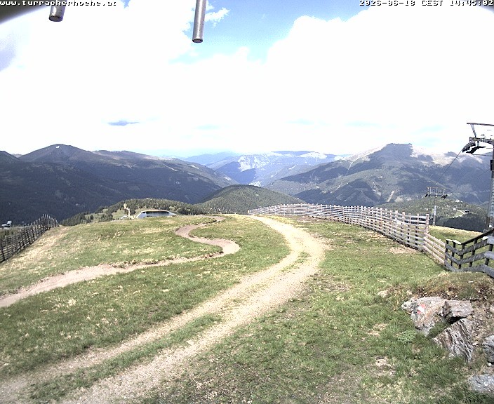 Archiv Foto Webcam Bergstation Kornockbahn, Turracher Höhe
