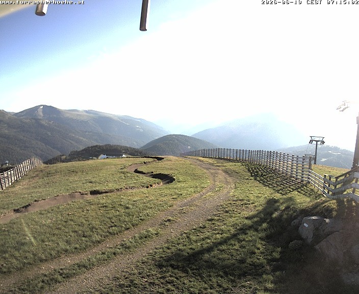 Archiv Foto Webcam Bergstation Kornockbahn, Turracher Höhe