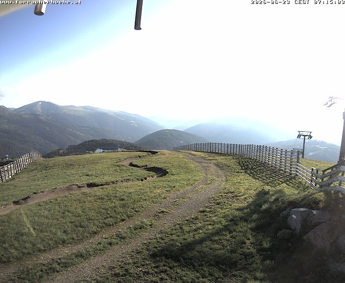 Archiv Foto Webcam Bergstation Kornockbahn, Turracher Höhe