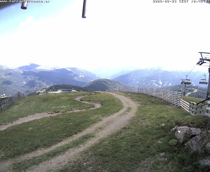 Archiv Foto Webcam Bergstation Kornockbahn, Turracher Höhe