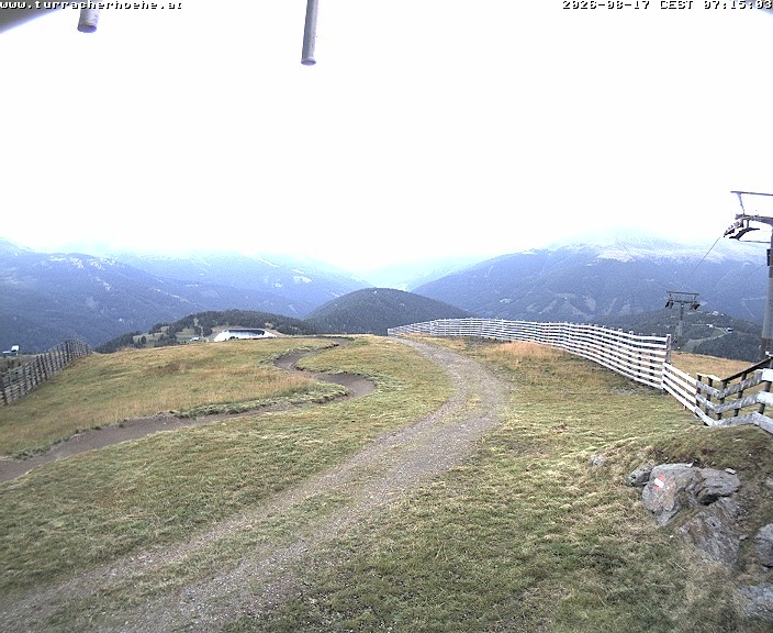 Archiv Foto Webcam Bergstation Kornockbahn, Turracher Höhe