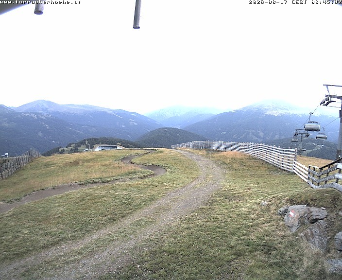 Archiv Foto Webcam Bergstation Kornockbahn, Turracher Höhe