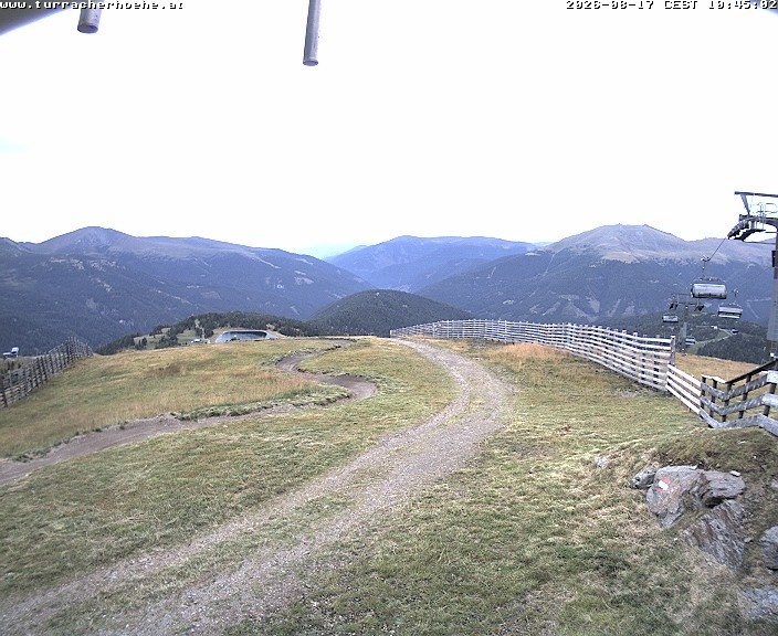 Archiv Foto Webcam Bergstation Kornockbahn, Turracher Höhe