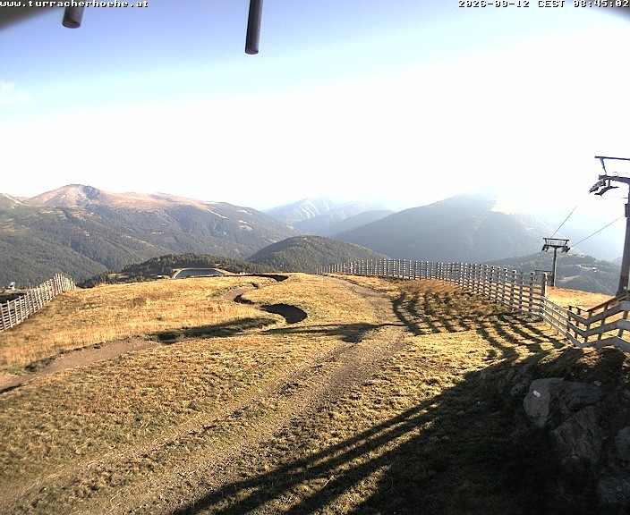 Archiv Foto Webcam Bergstation Kornockbahn, Turracher Höhe