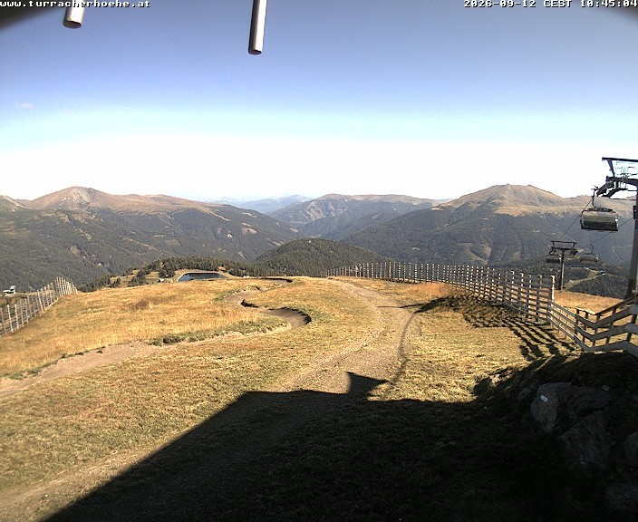 Archiv Foto Webcam Bergstation Kornockbahn, Turracher Höhe