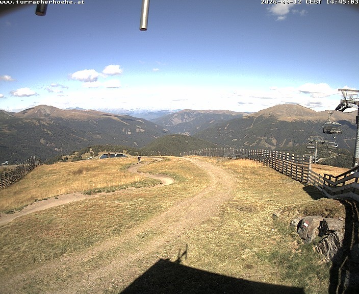 Archiv Foto Webcam Bergstation Kornockbahn, Turracher Höhe