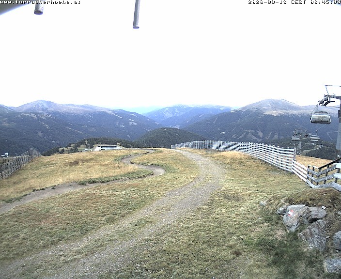 Archiv Foto Webcam Bergstation Kornockbahn, Turracher Höhe