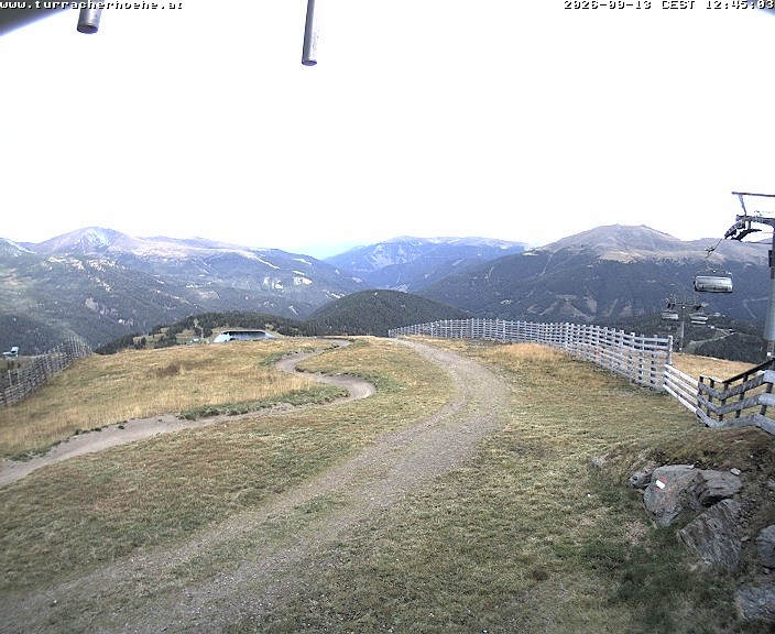 Archiv Foto Webcam Bergstation Kornockbahn, Turracher Höhe