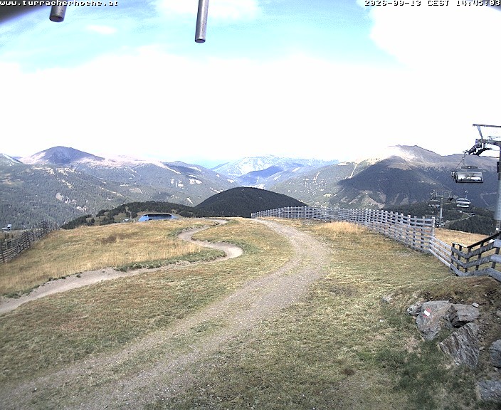 Archiv Foto Webcam Bergstation Kornockbahn, Turracher Höhe