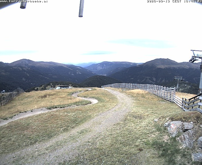 Archiv Foto Webcam Bergstation Kornockbahn, Turracher Höhe