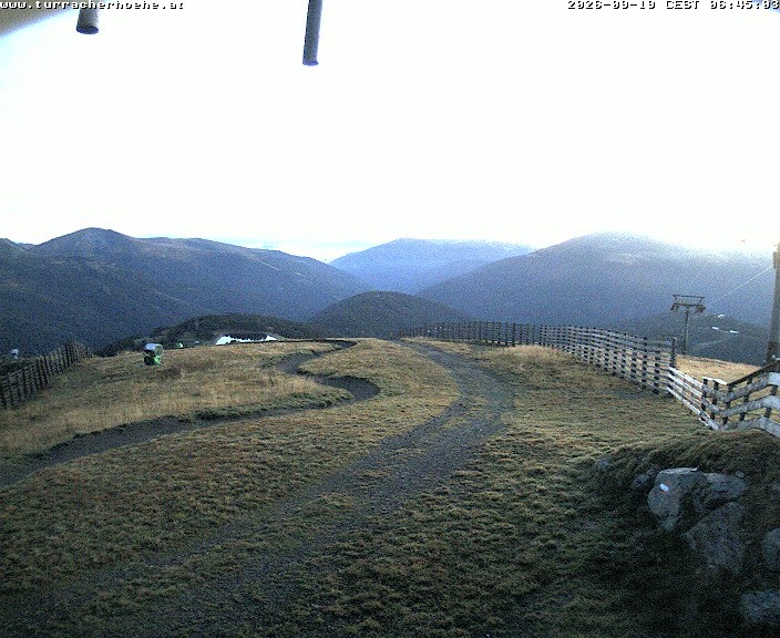 Archiv Foto Webcam Bergstation Kornockbahn, Turracher Höhe