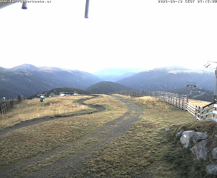 Archiv Foto Webcam Bergstation Kornockbahn, Turracher Höhe
