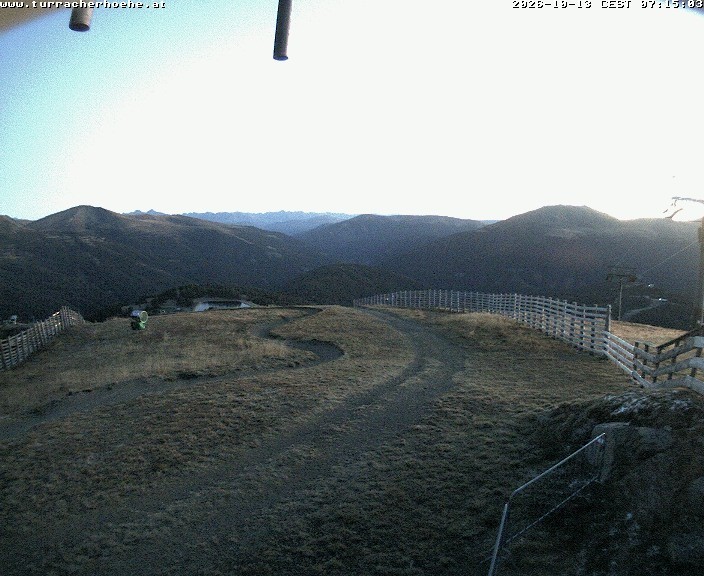 Archiv Foto Webcam Bergstation Kornockbahn, Turracher Höhe