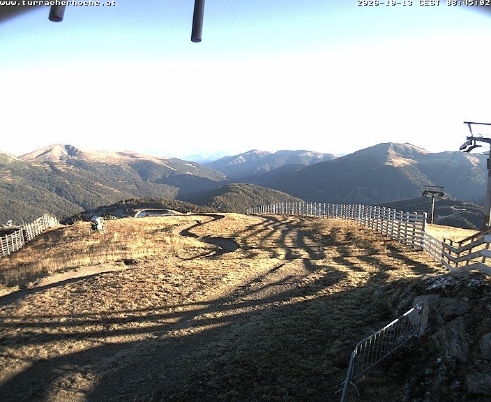 Archiv Foto Webcam Bergstation Kornockbahn, Turracher Höhe