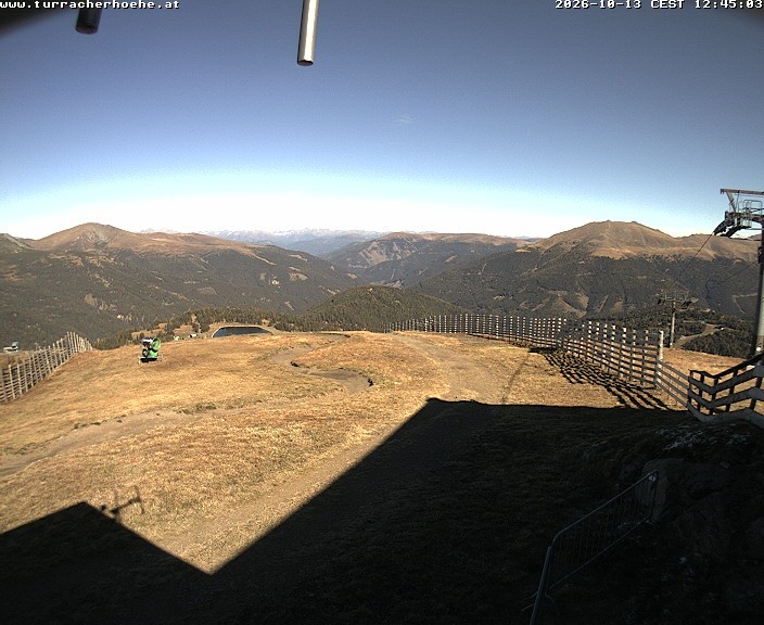Archiv Foto Webcam Bergstation Kornockbahn, Turracher Höhe