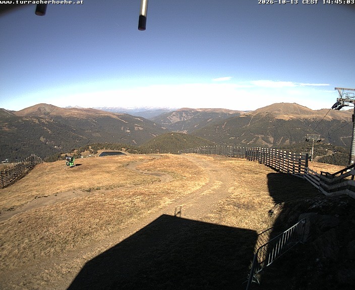 Archiv Foto Webcam Bergstation Kornockbahn, Turracher Höhe