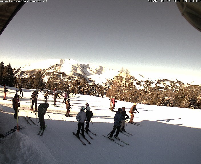 Archiv Foto Webcam Turrachbahn, Turracher Höhe