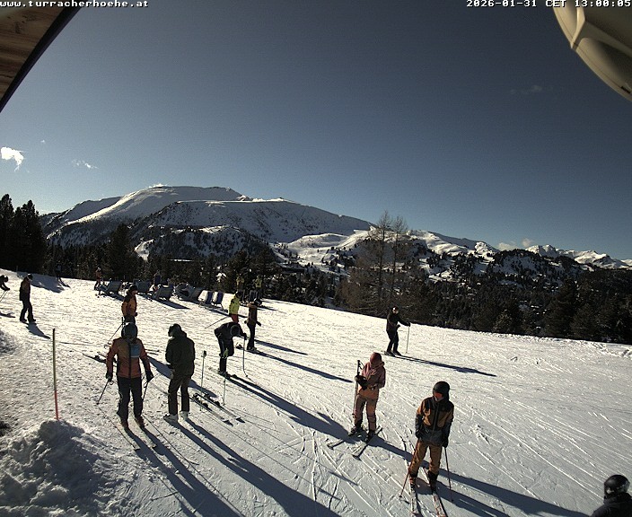 Archiv Foto Webcam Turrachbahn, Turracher Höhe