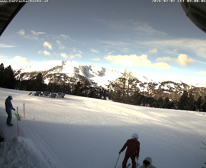 Archiv Foto Webcam Turrachbahn, Turracher Höhe